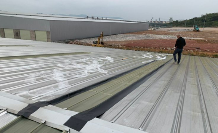 郎溪厂房屋面防水维修案例